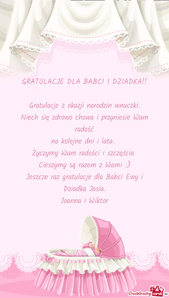 Cieszymy są razem z Wami :)