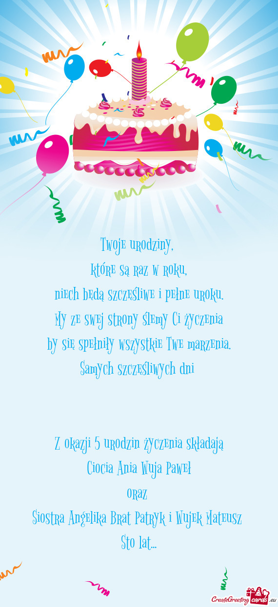 Ciocia Ania Wuja Paweł