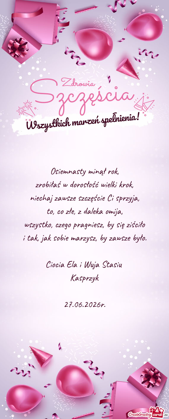 Ciocia Ela i Wuja Stasiu