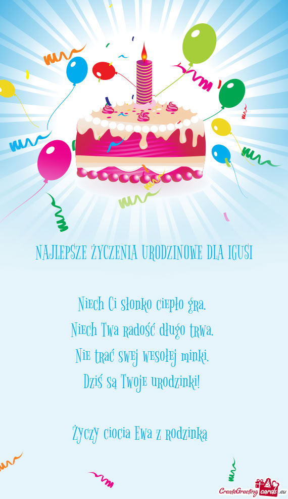 Ciocia Ewa z rodzinką 😊