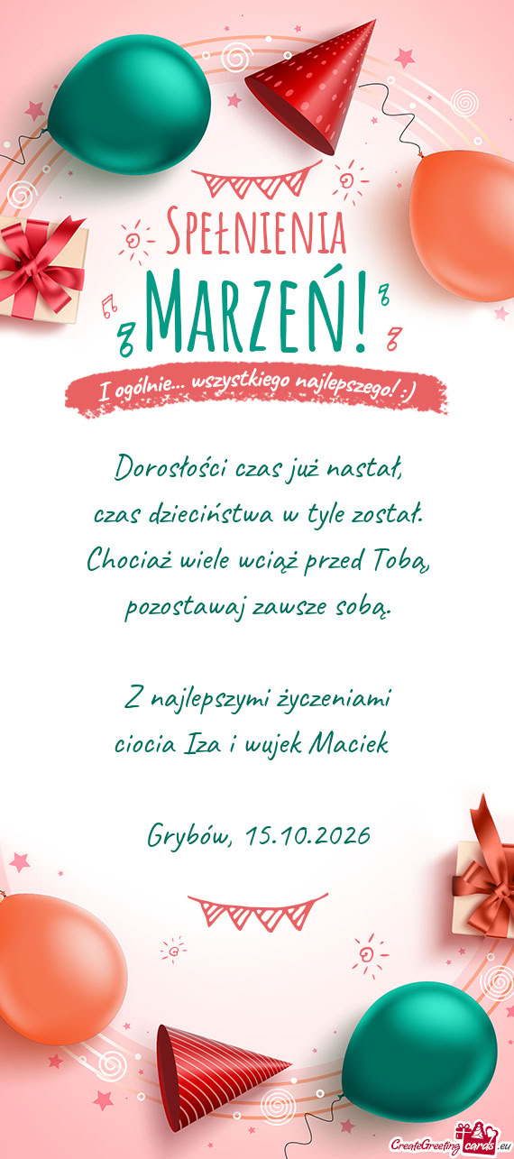 Ciocia Iza i wujek Maciek