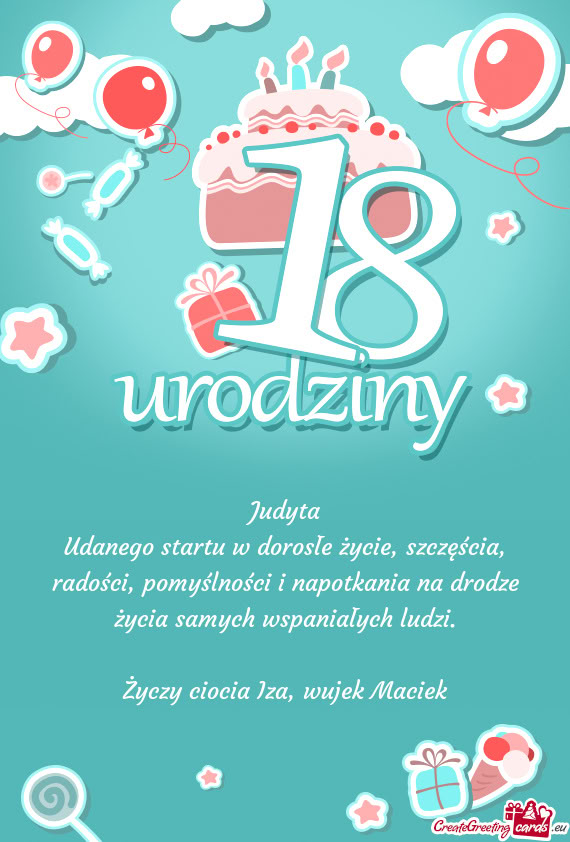 Ciocia Iza, wujek Maciek