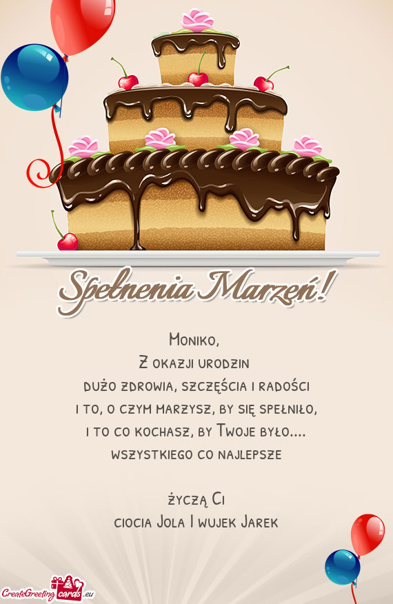 Ciocia Jola I wujek Jarek