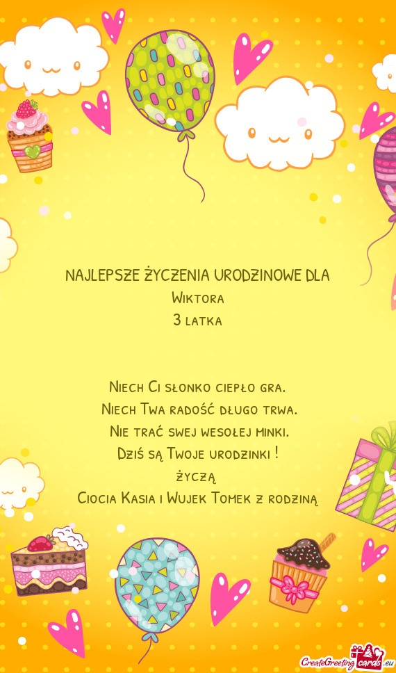 Ciocia Kasia i Wujek Tomek z rodziną