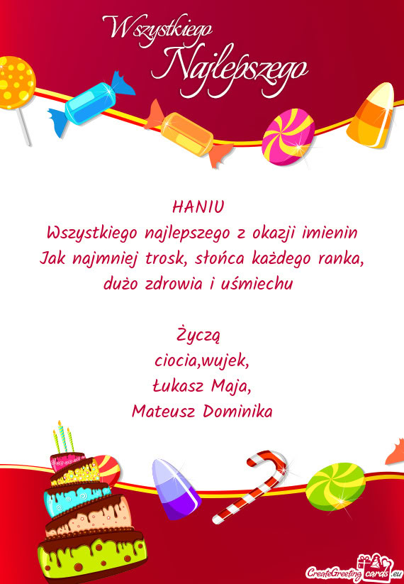 Ciocia,wujek