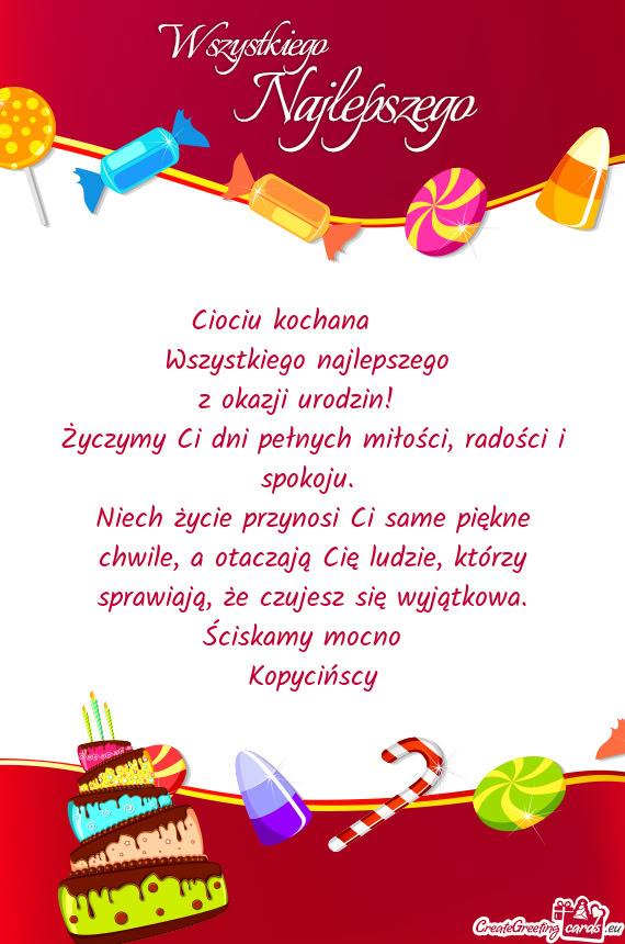 Ciociu kochana🤗❤️