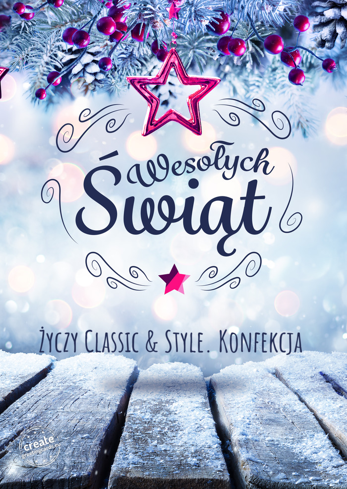 Classic & Style. Konfekcja