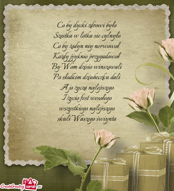 Co by dycki zdrowi było