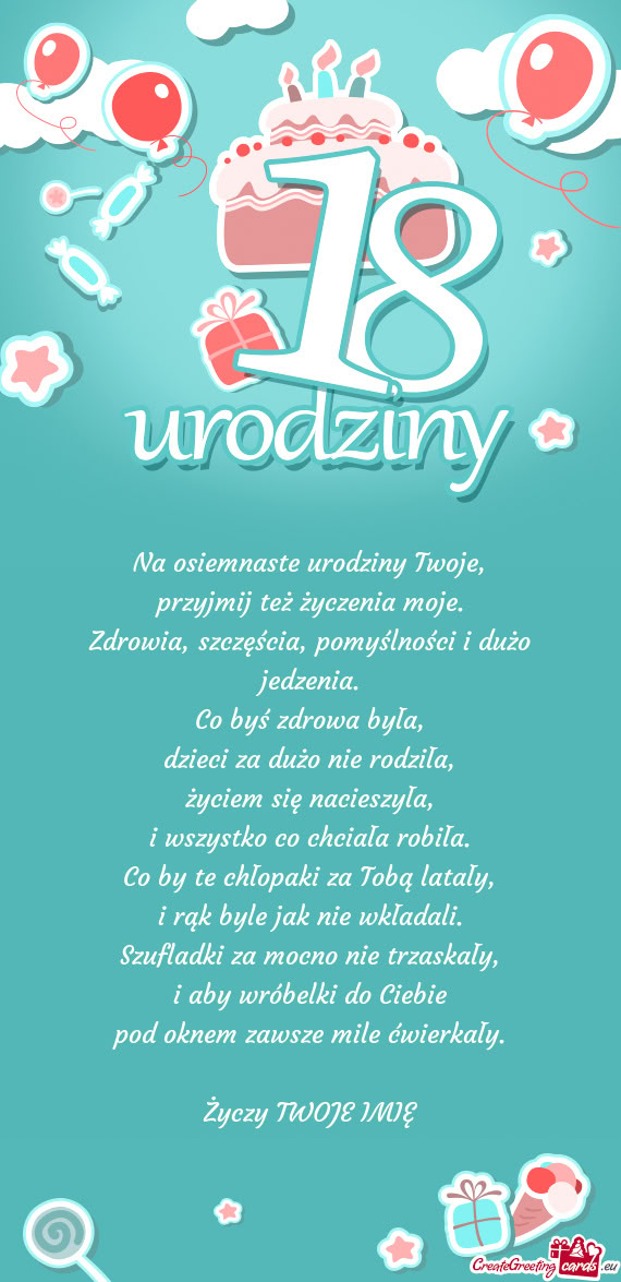 Co by te chłopaki za Tobą latały