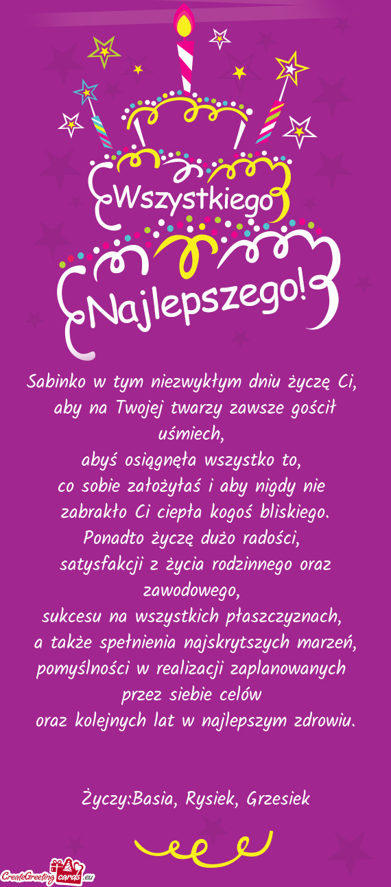 Co sobie założyłaś i aby nigdy nie zabrakło Ci ciepła kogoś bliskiego