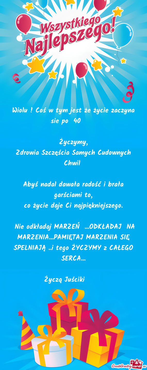 Co życie daje Ci najpiękniejszego