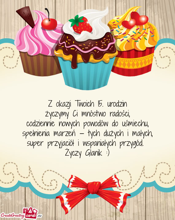 Codziennie nowych powodów do uśmiechu