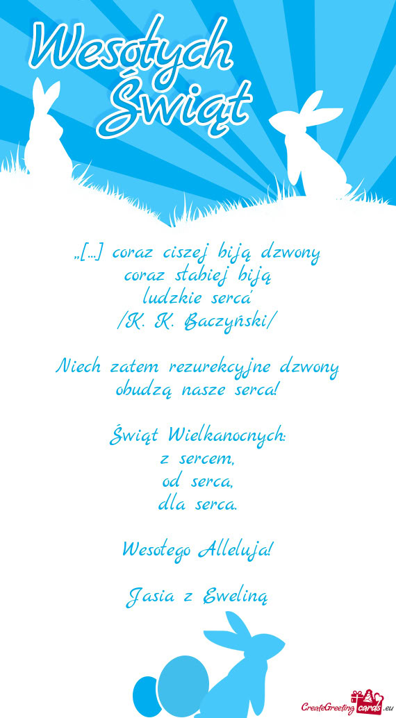 Coraz słabiej biją