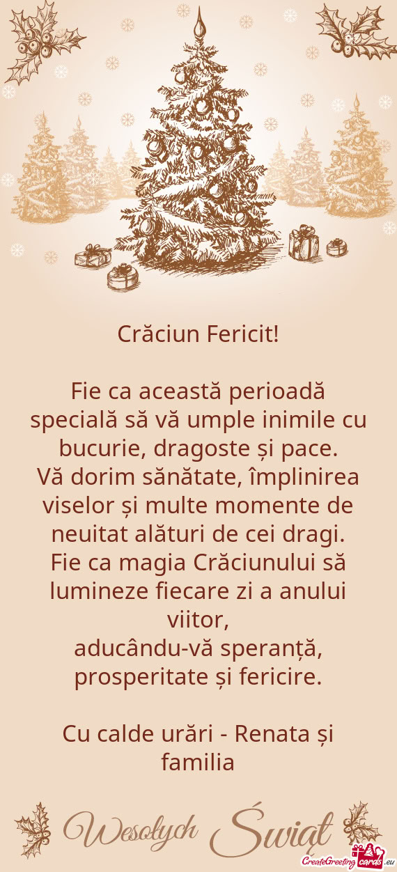 Crăciun Fericit