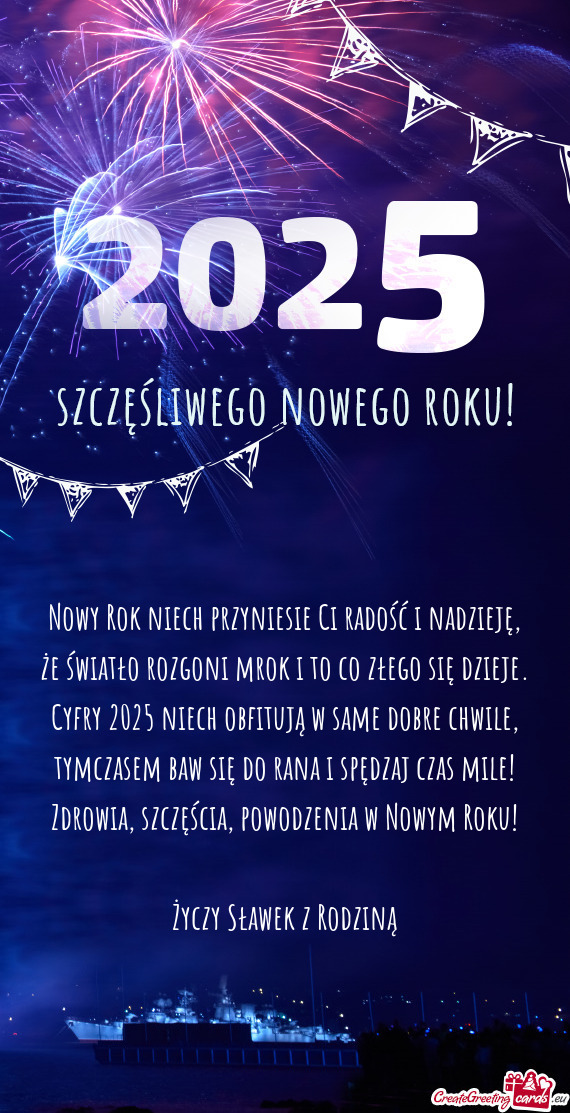 Cyfry 2025 niech obfitują w same dobre chwile