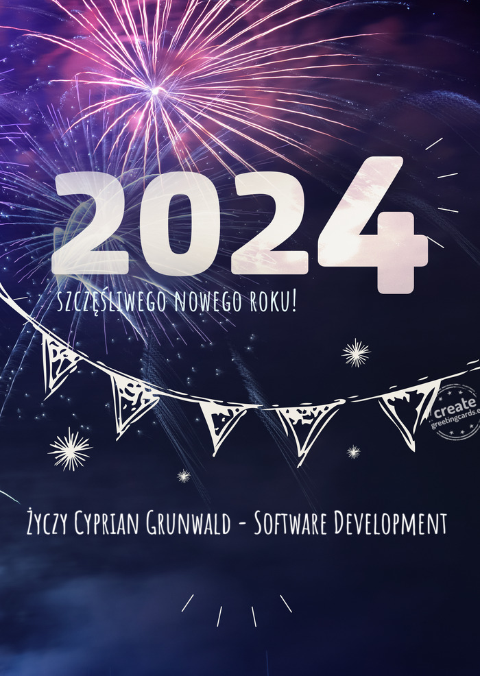 Cyprian Grunwald - Software Development