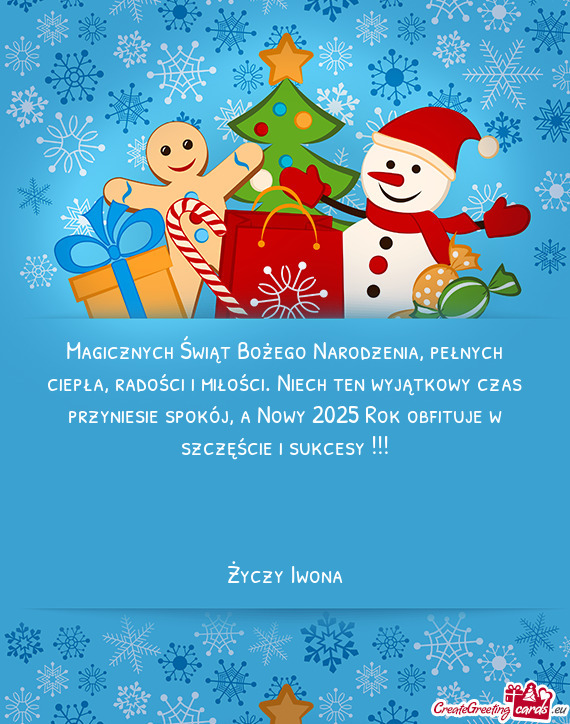 Czas przyniesie spokój, a Nowy 2025 Rok obfituje w szczęście i sukcesy