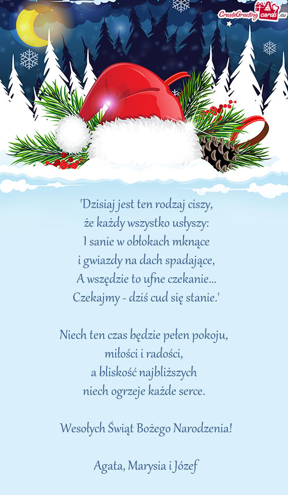 Czekajmy - dziś cud się stanie."