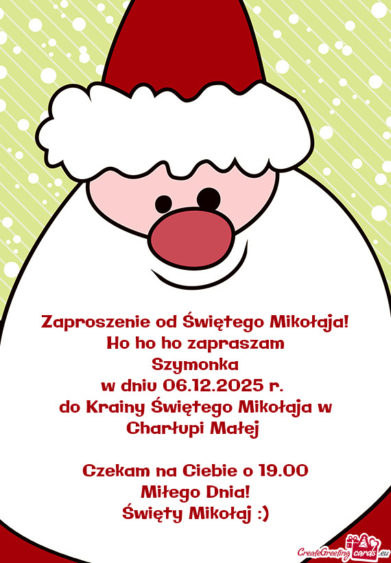 Czekam na Ciebie o 19.00