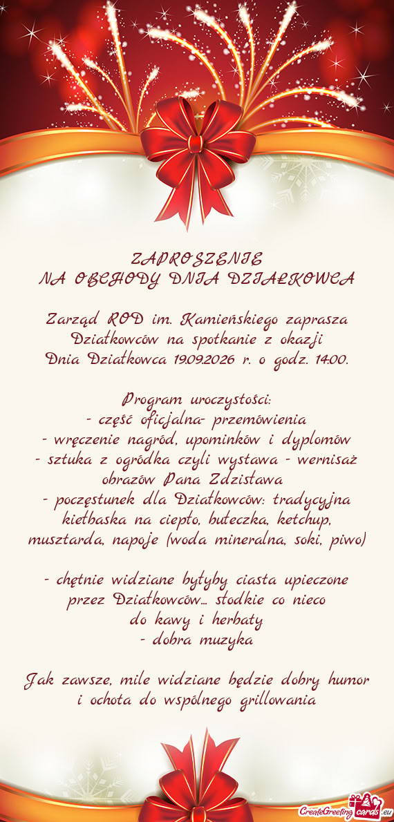 Część oficjalna- przemówienia