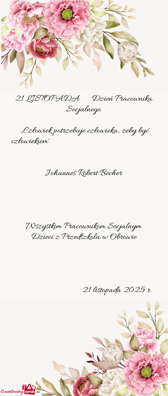 „Człowiek potrzebuje człowieka, żeby być człowiekiem”