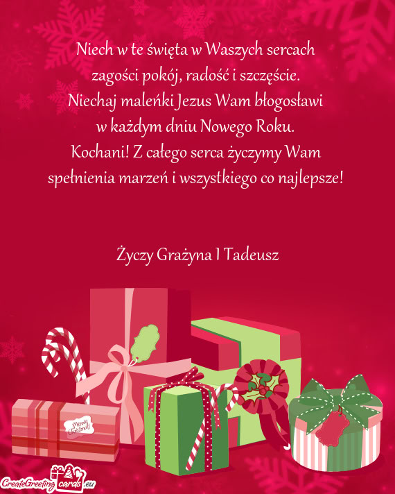 Czy Grażyna I Tadeusz