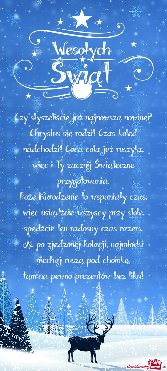 Czy słyszeliście już najnowszą nowinę