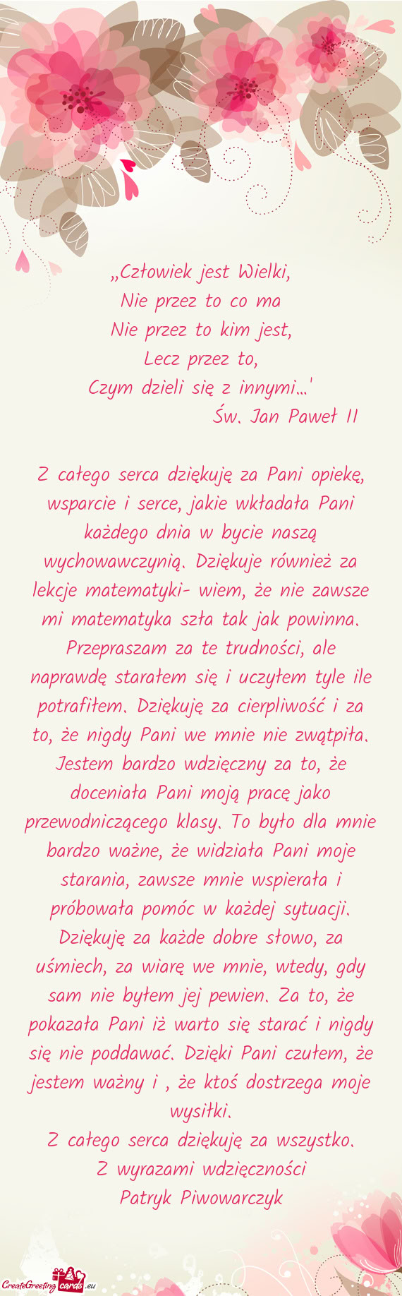 Czym dzieli się z innymi…”