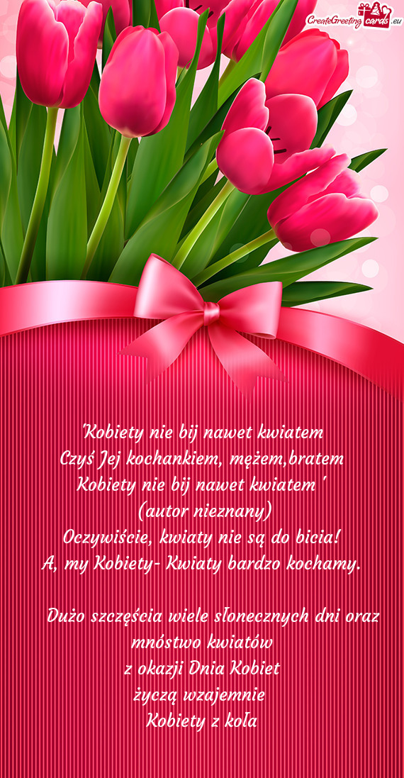 Czyś Jej kochankiem, mężem,bratem