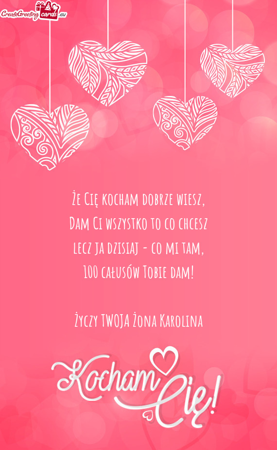 Dam Ci wszystko to co chcesz