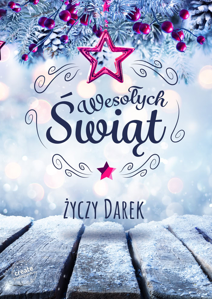 Darek Wesołych Świąt