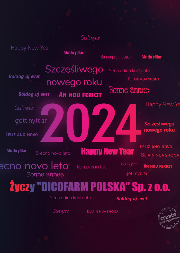 "DICOFARM POLSKA" Sp. z o.o.