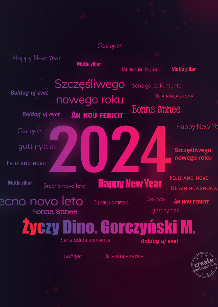 Dino. Gorczyński M.