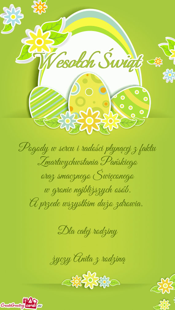 Dla całej rodziny  Anita z rodziną