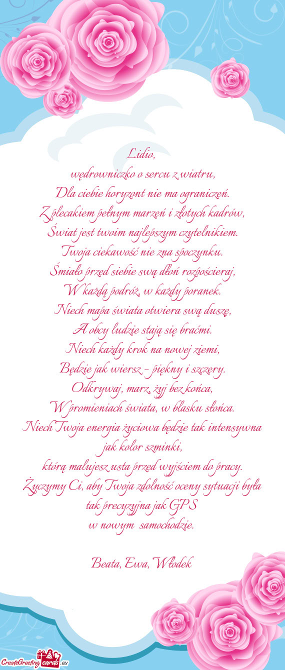 Dla ciebie horyzont nie ma ograniczeń