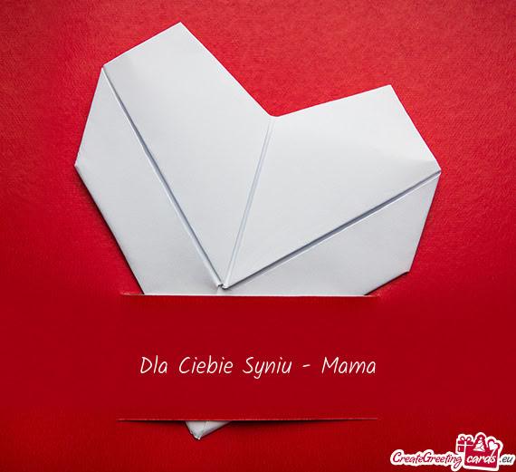 Dla Ciebie Syniu - Mama