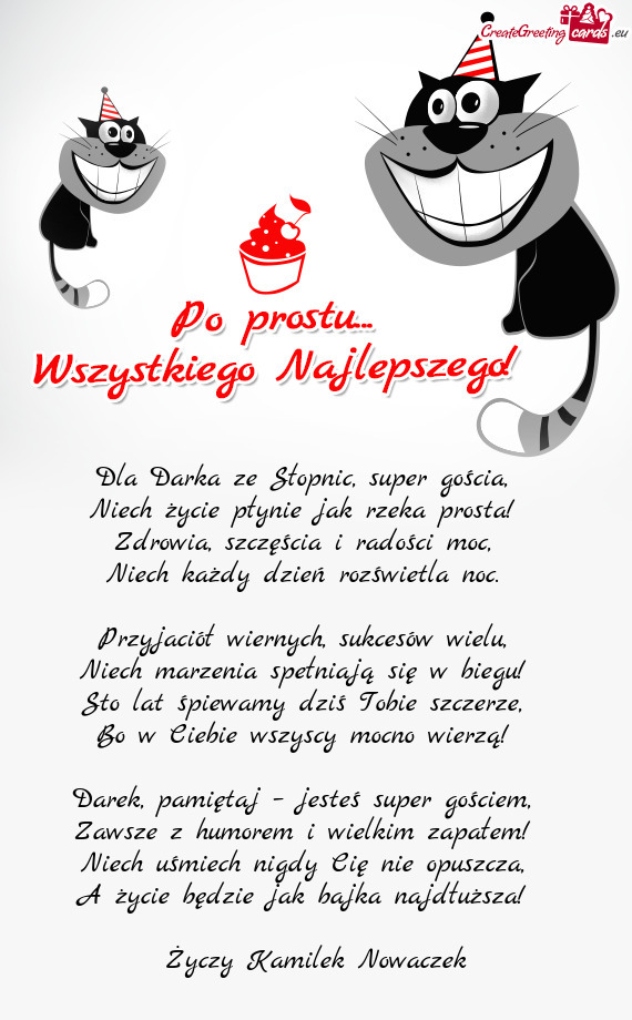 Dla Darka ze Słopnic, super gościa