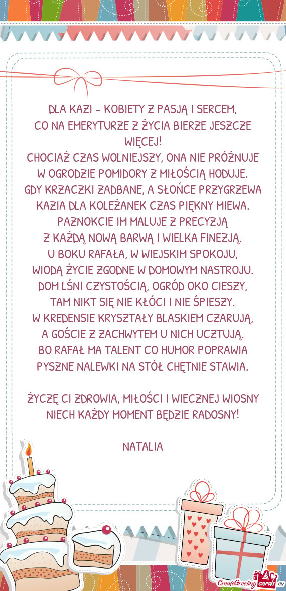DLA KAZI - KOBIETY Z PASJĄ I SERCEM