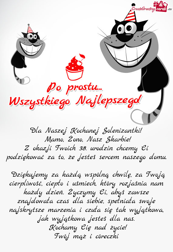 Dla Naszej Kochanej Solenizantki