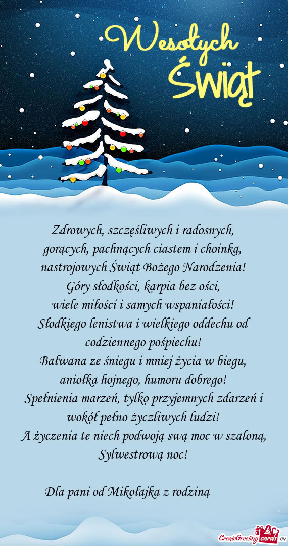Dla pani od Mikołajka z rodziną ❤️🎄