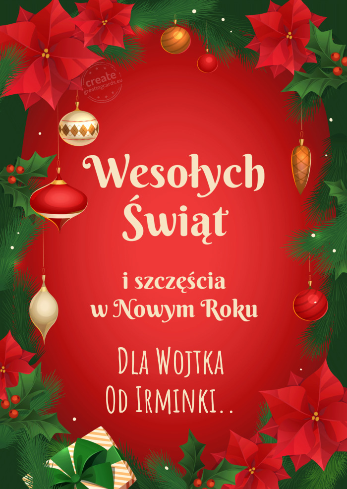 Dla Wojtka Od Irminki