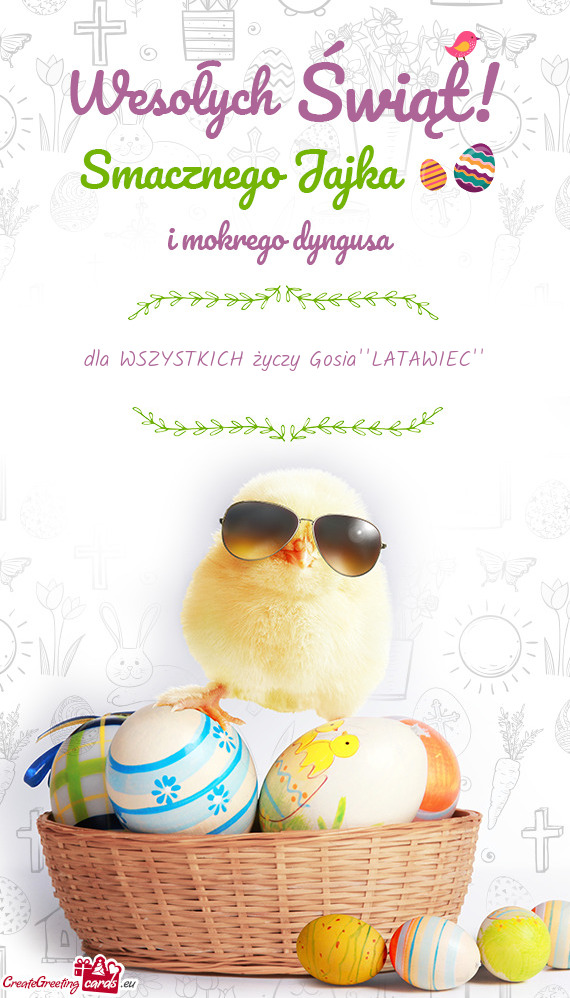 Dla WSZYSTKICH Gosia"