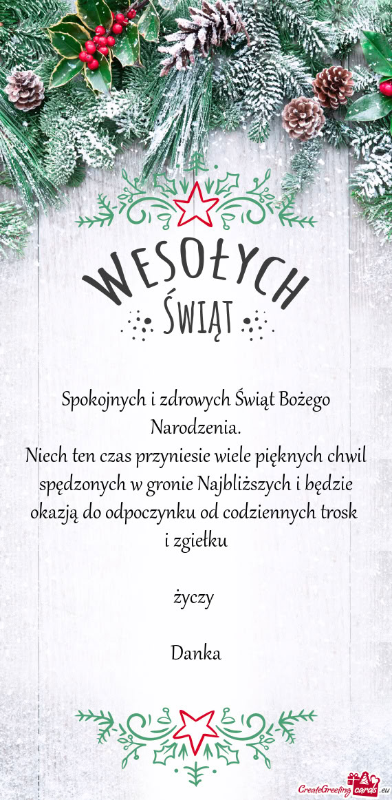 Do odpoczynku od codziennych trosk