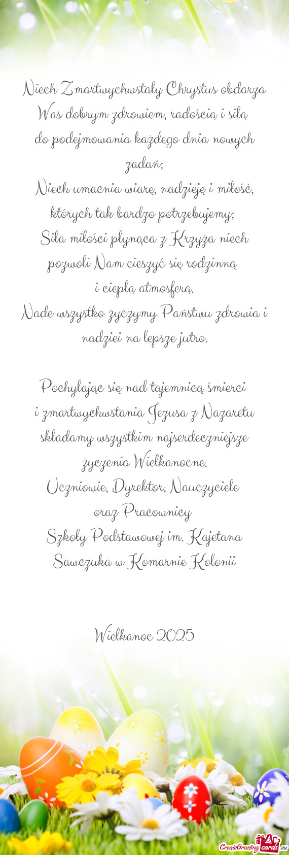 Do podejmowania każdego dnia nowych zadań;