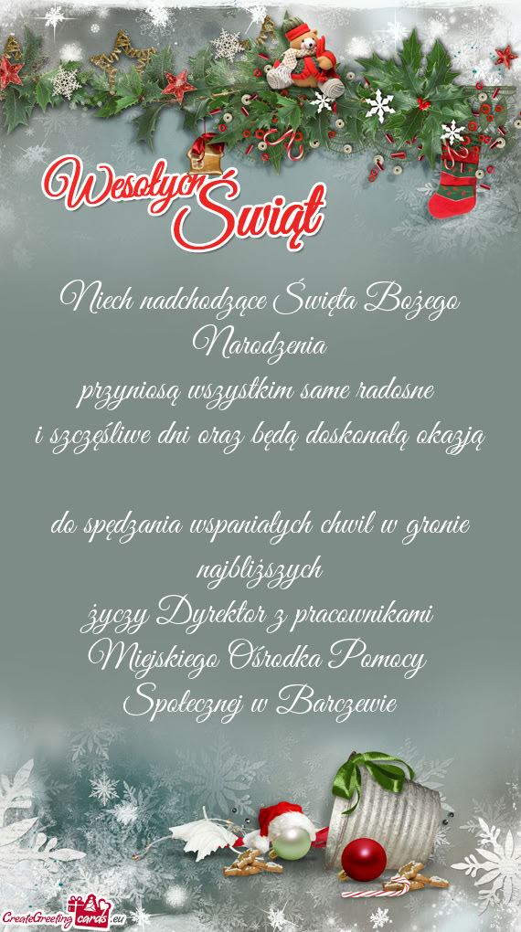 Do spędzania wspaniałych chwil w gronie najbliższych