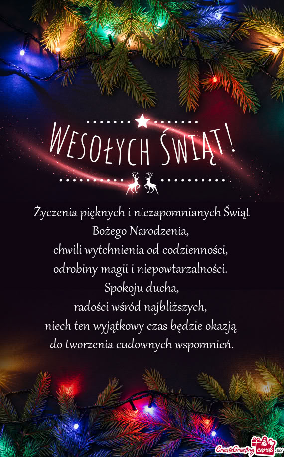 Do tworzenia cudownych wspomnień