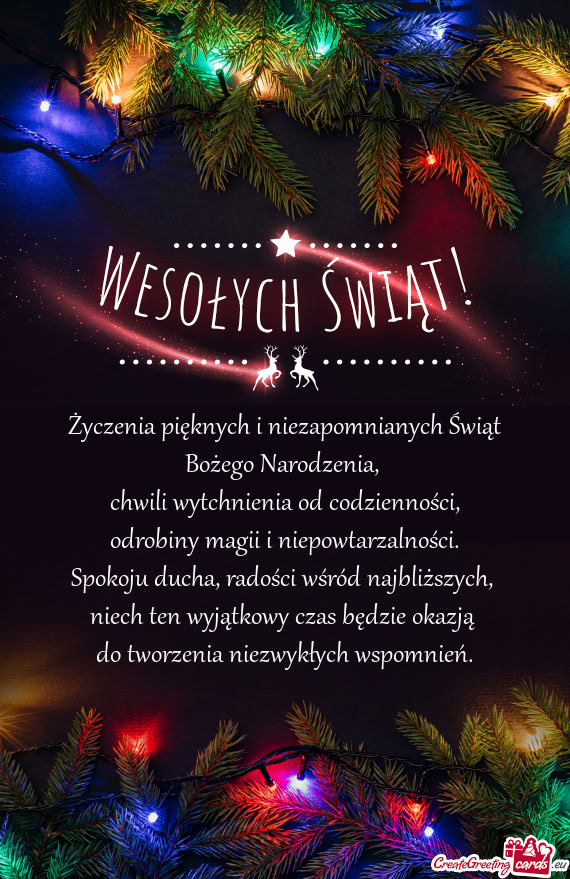 Do tworzenia niezwykłych wspomnień
