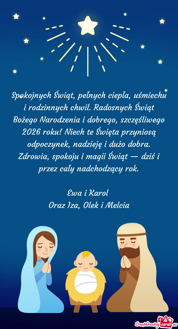 Dobra. Zdrowia, spokoju i magii Świąt — dziś i przez cały nadchodzący rok