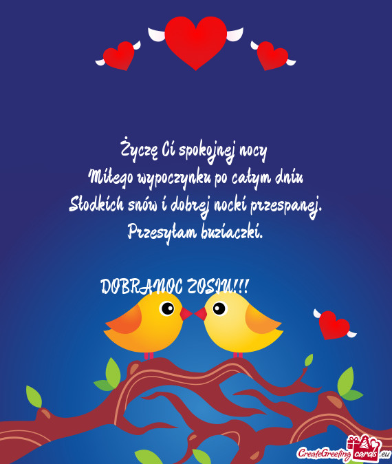 DOBRANOC ZOSIU!!!🥰🫠