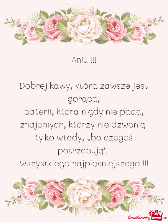 Dobrej kawy, która zawsze jest gorąca